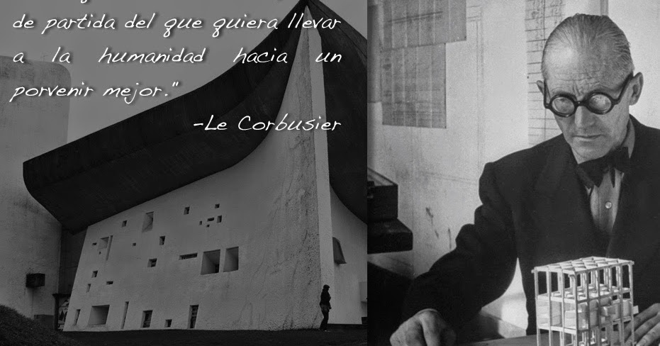 La arquitectura es el punto de partida del que quier...