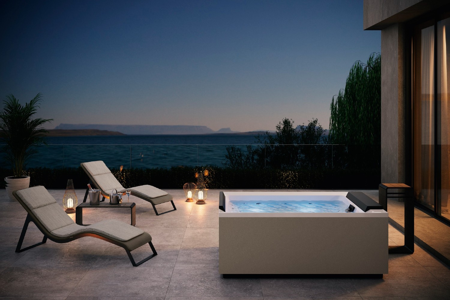 Outdoor Spa de Novellini: bienestar y diseño exclus...