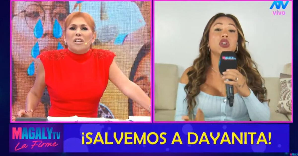 Magaly Medina cuadra en vivo a Dayanita por pedirle ...