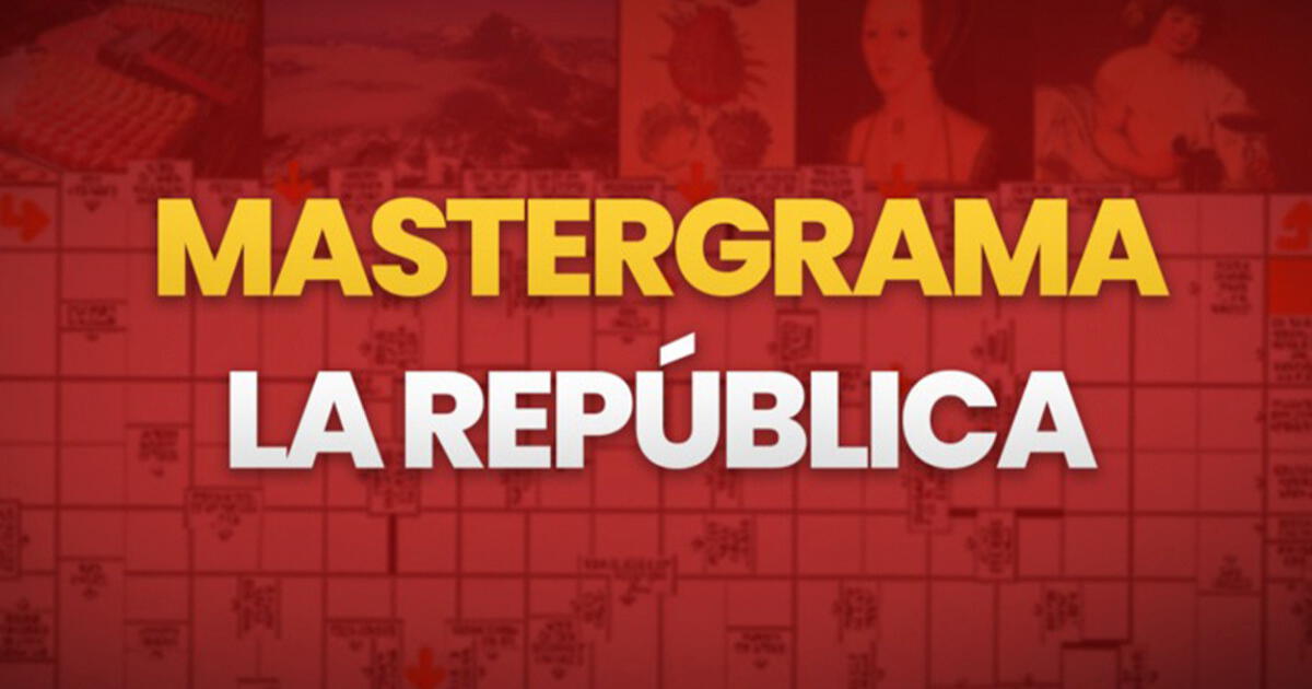 Mastergrama: solucionario del martes 5 de agosto de ...