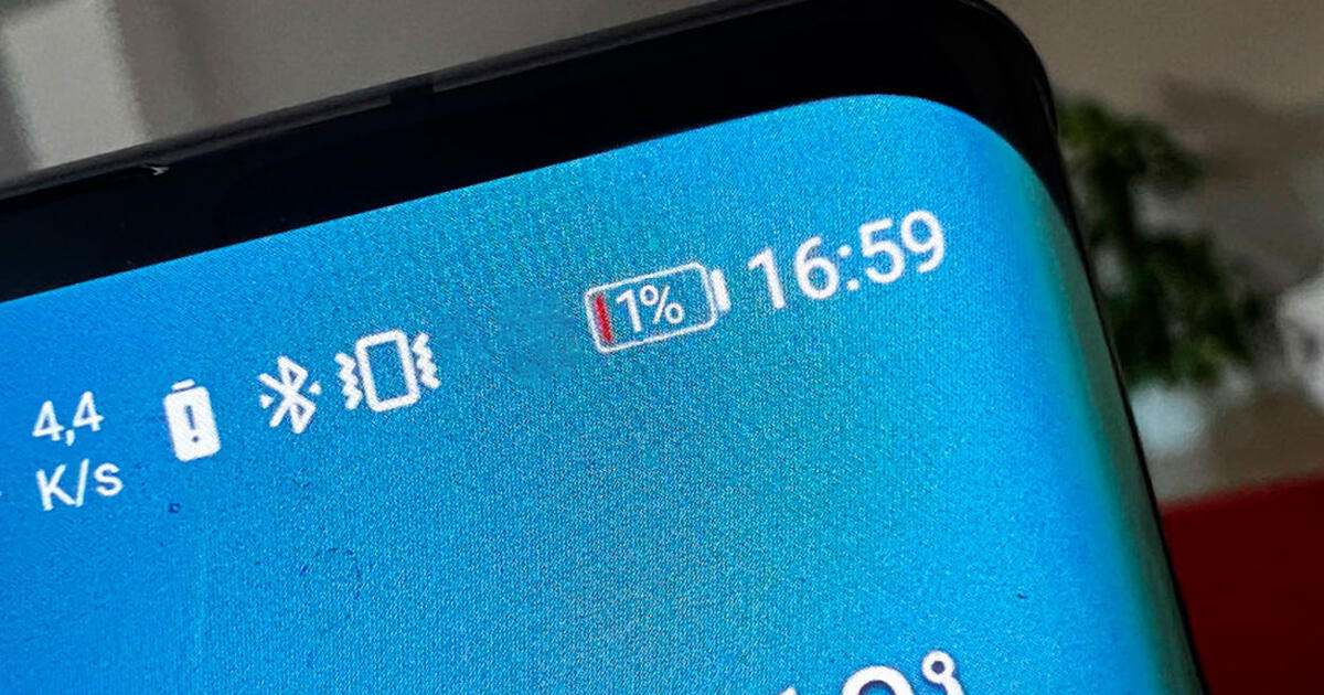 Evita que tu teléfono se descargue al 0% para reci...