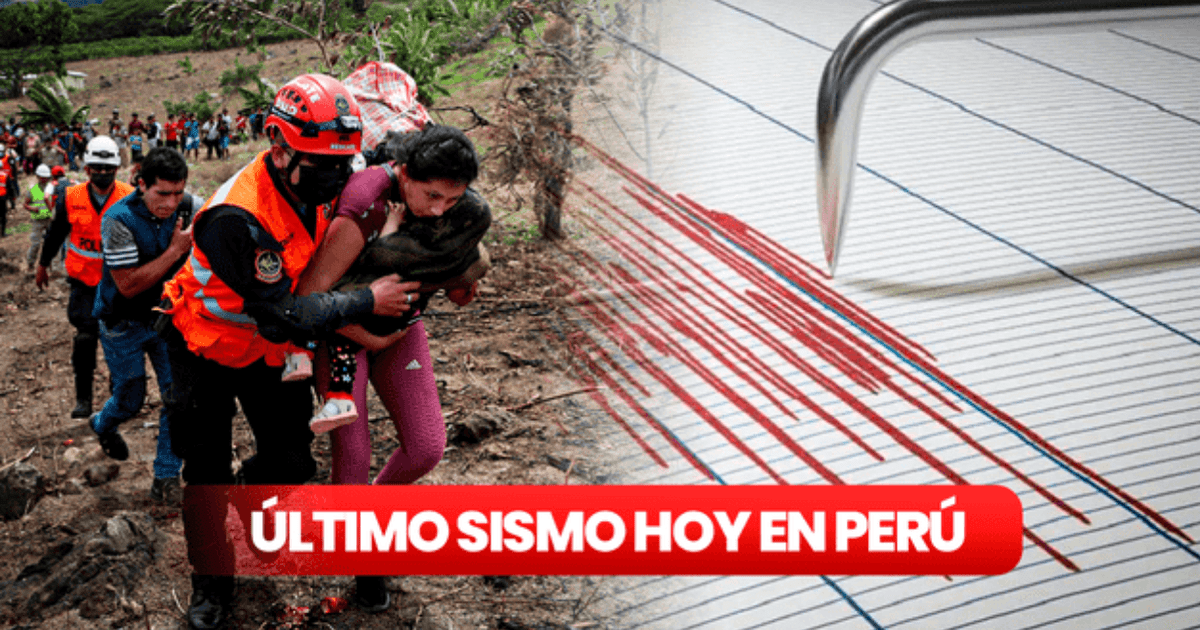 Último temblor en el Perú, en vivo: dónde fue ví...