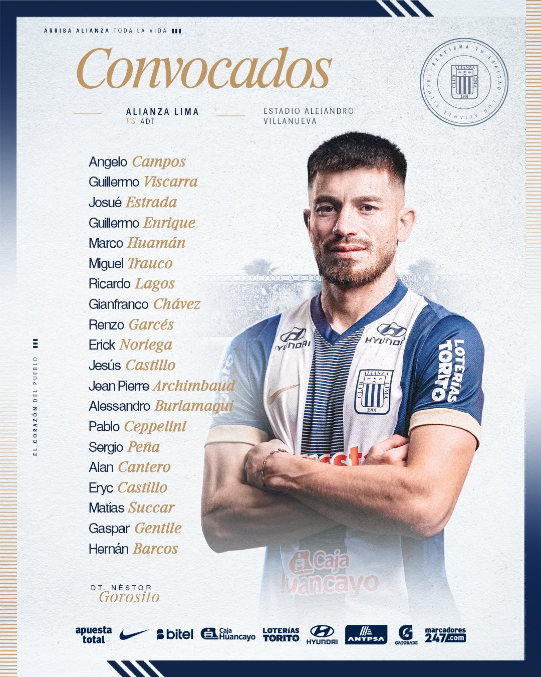 VER Alianza Lima vs ADT vía Liga 1 MAX EN VIVO: bla...