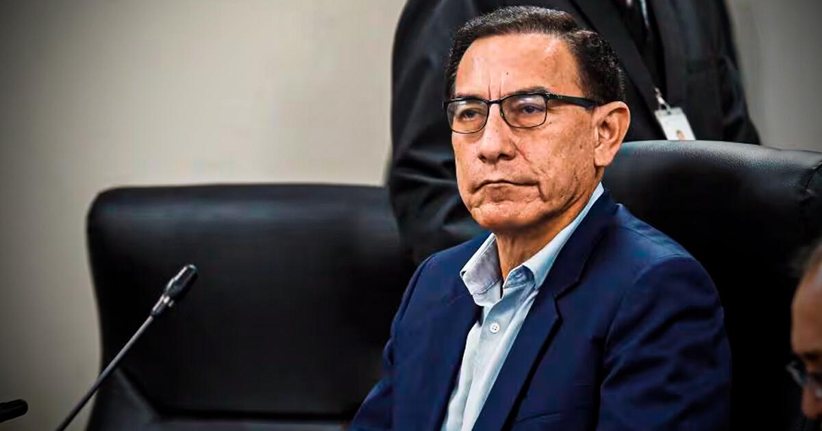 Martín Vizcarra tras ser trasladado al penal Ancón...