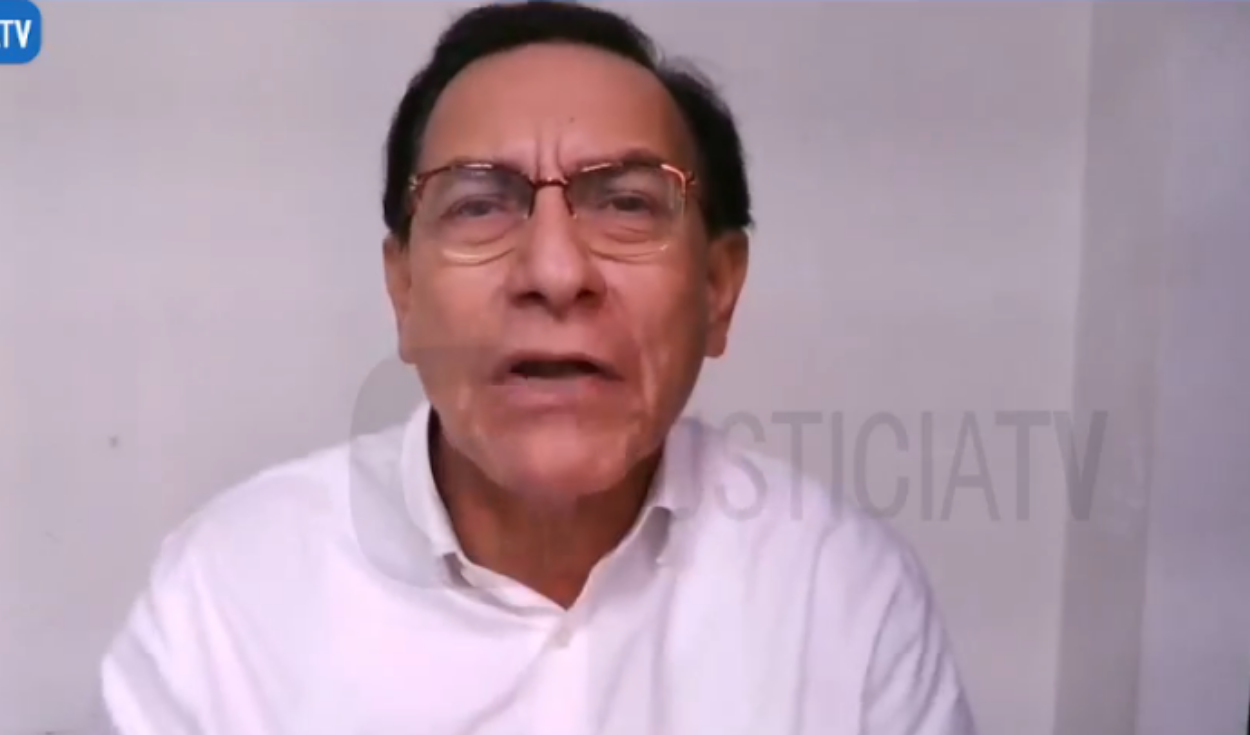Martín Vizcarra reapareció desde Ancón II y denun...