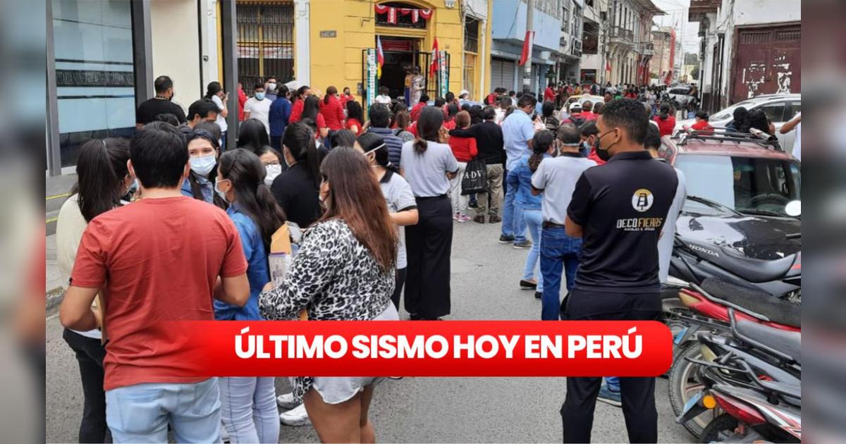 Sigue, temblor en el Perú en vivo, vía IGP | Dónd...