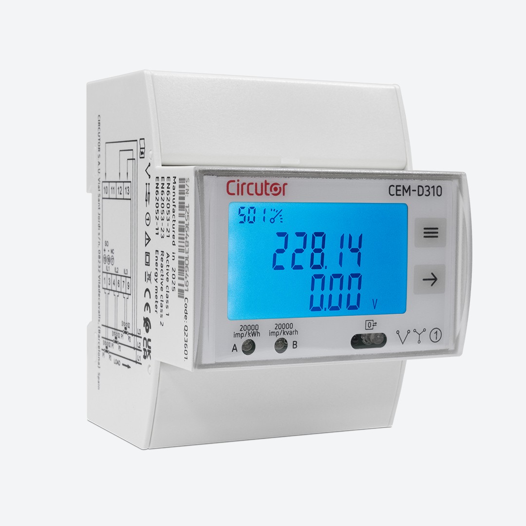 Circutor lanza los contadores de energía CEM-D200 y...