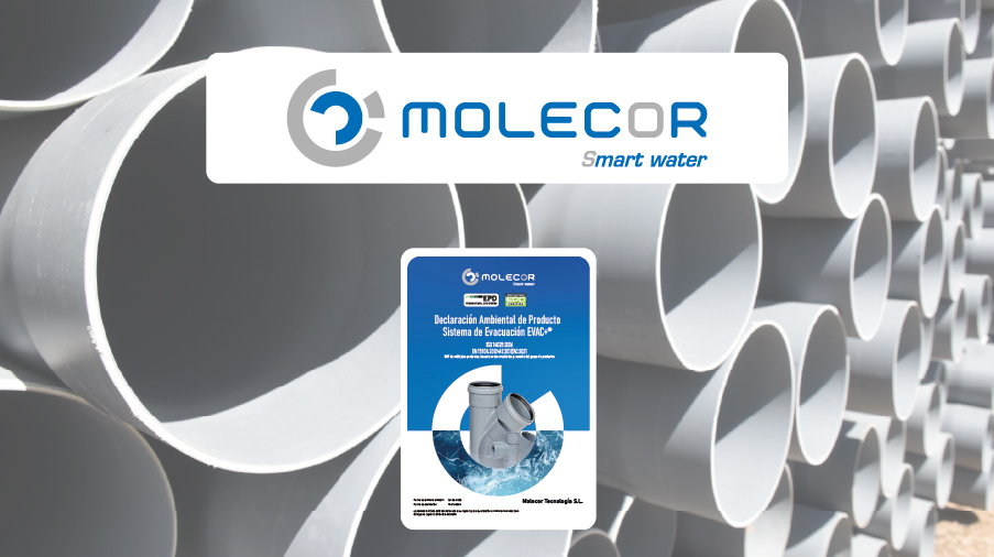 El sistema EVAC+® de Molecor suma una nueva ecoetiq...