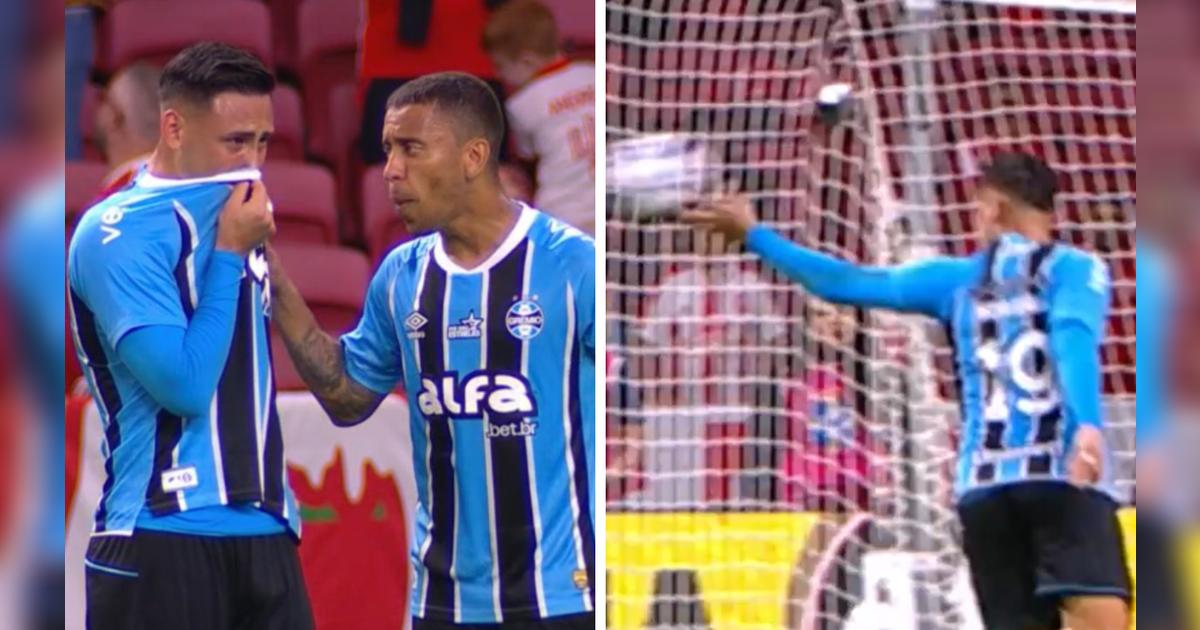 Erick Noriega cometió 2 penales en el Gremio vs Int...