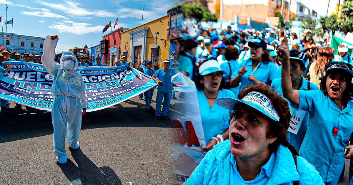 Huelga de enfermeras EsSalud: 60.000 profesionales d...