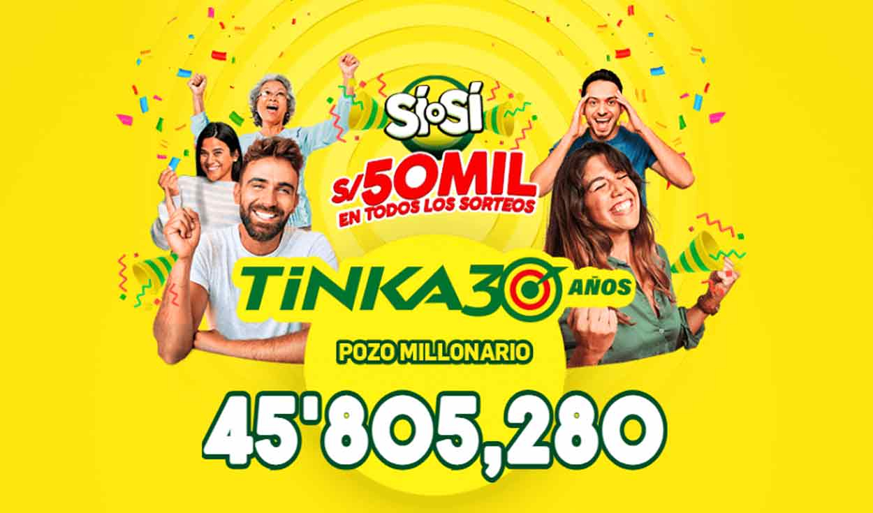 Resultados del sorteo de La Tinka: conoce la jugada ...